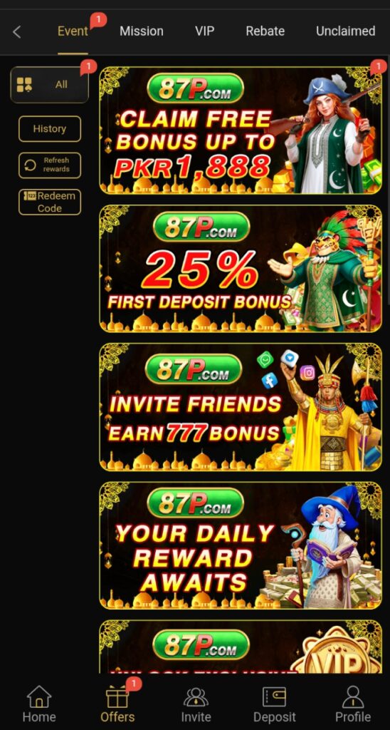 87p game