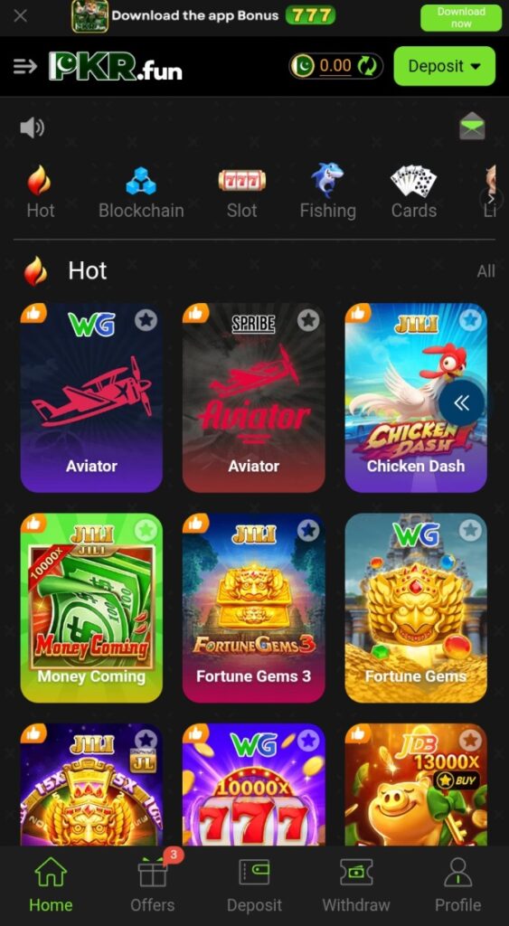  PKRfun Game 